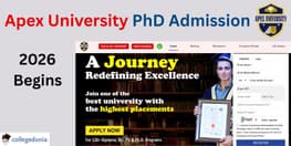 Apex University PhD Admission 2026 Begins Apply Here